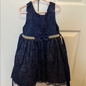 American Princess Navy Lace Dress